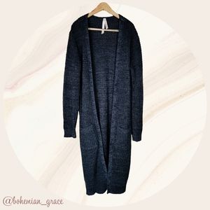 🕊️Ashley Charcoal Duster Cardigan size Small